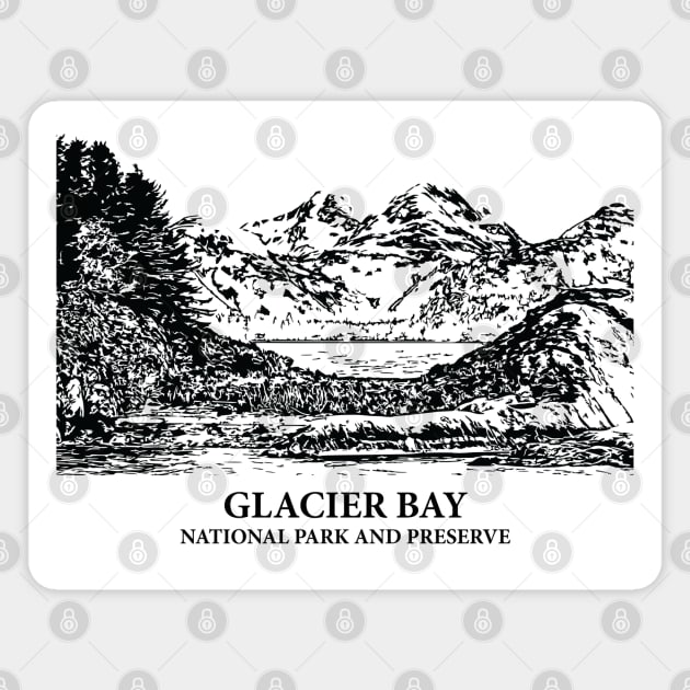 Glacier Bay National Park and Preserve Magnet by Lakeric
